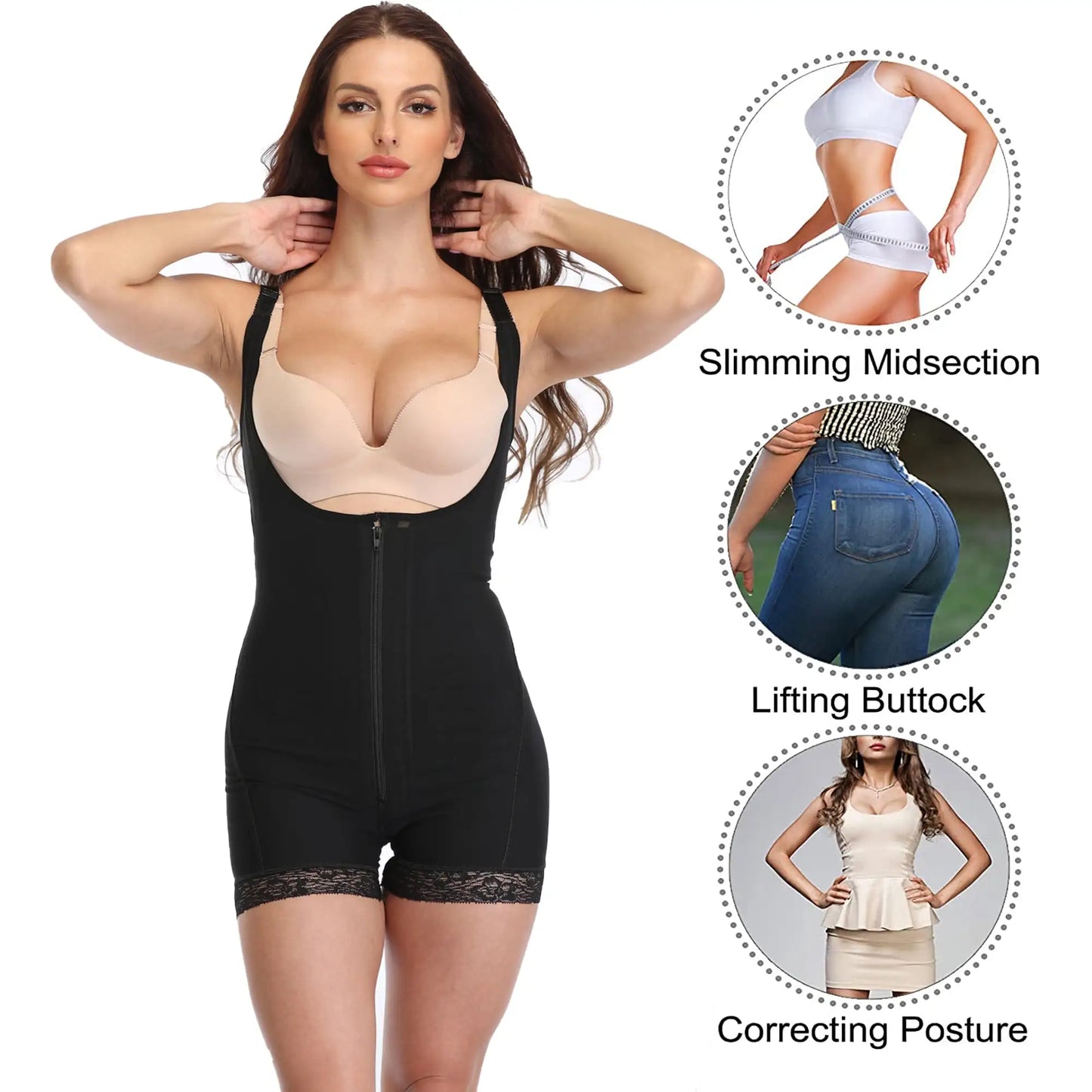 Shapewear for Women Seamless Firm Triple Control Plus Size