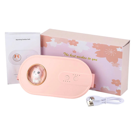 USB Electric Uterus Warm Belt Menstrual Pain Heating Pad