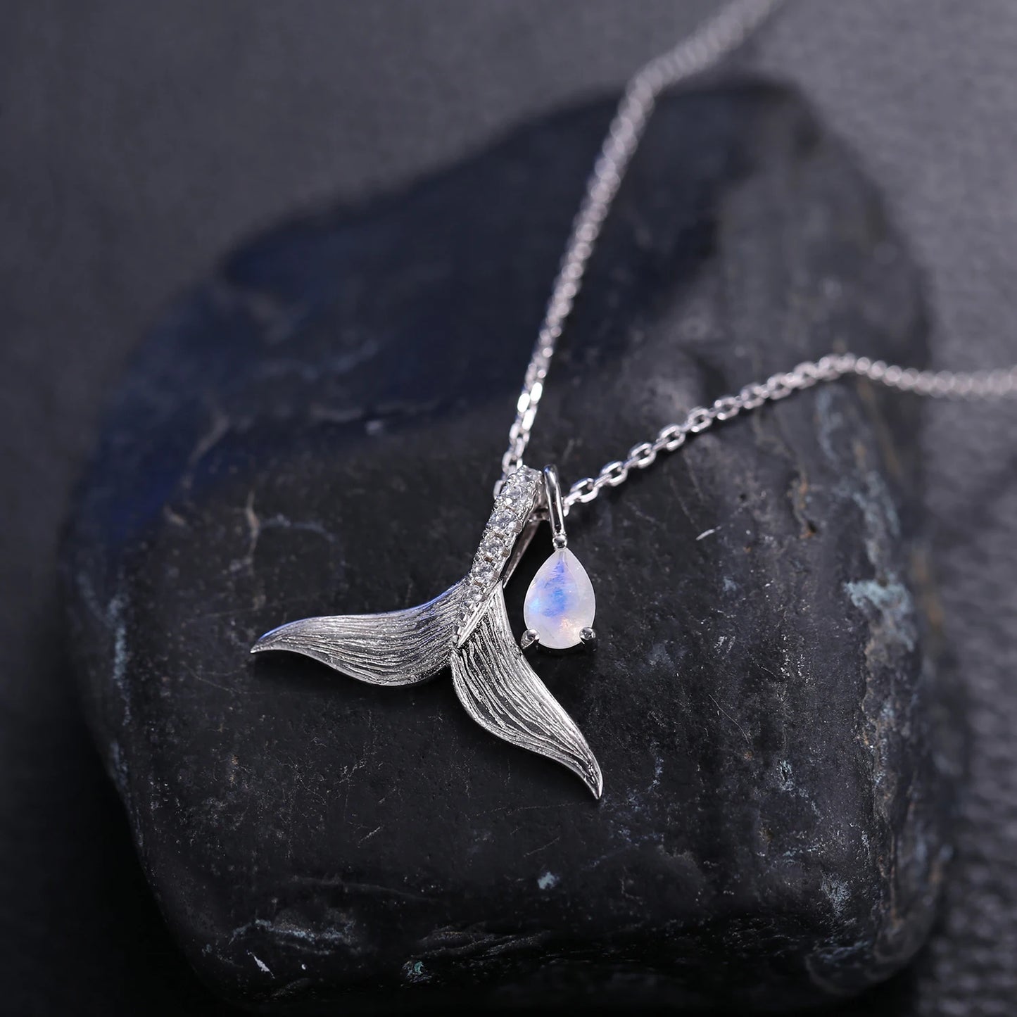 925 Sterling Silver Mermaid Necklace