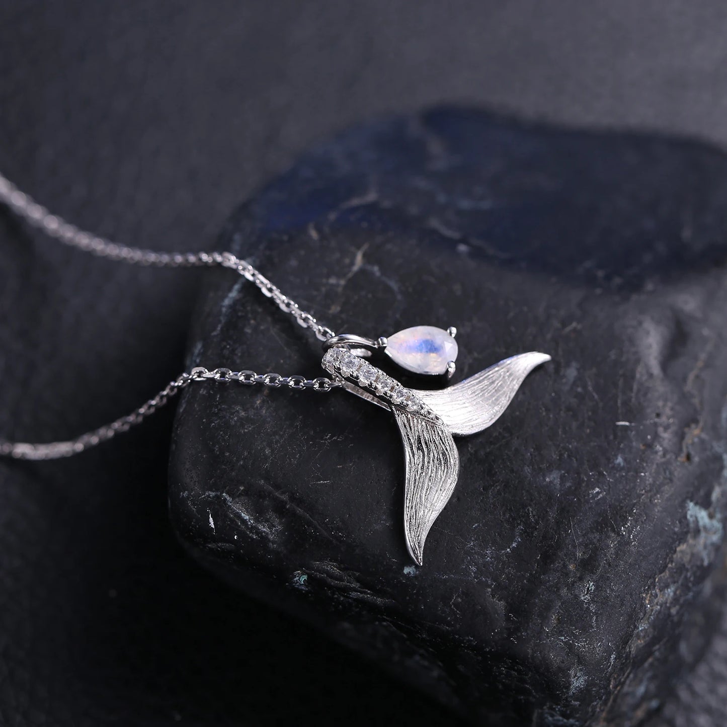 925 Sterling Silver Mermaid Necklace