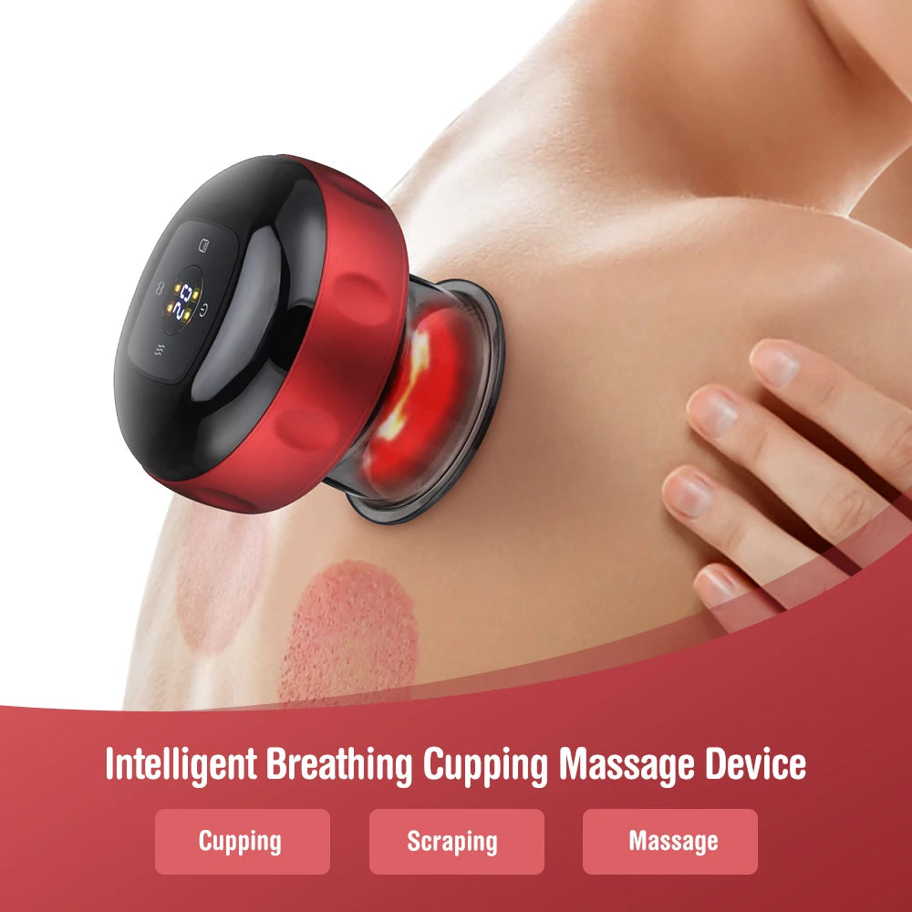 Electric Gua Sha Vacuum Cupping Massage Device