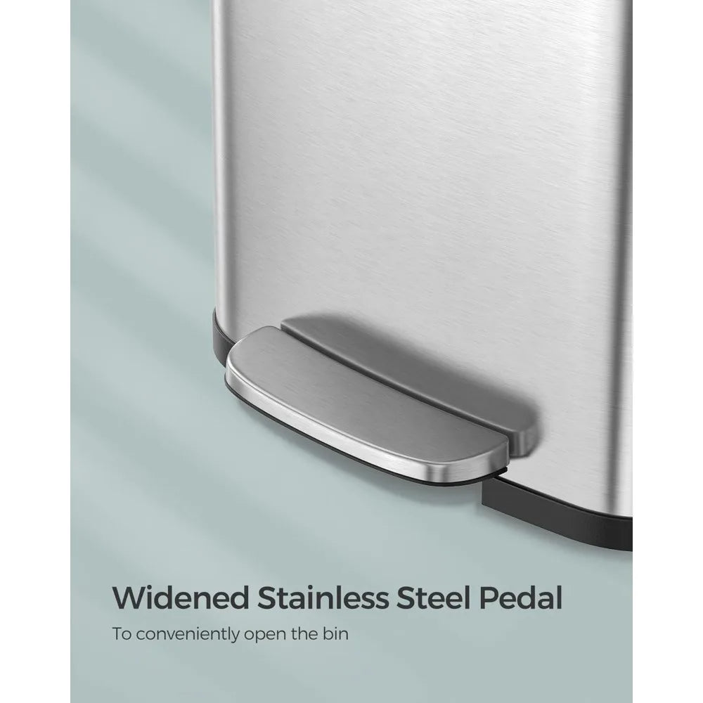 Kitchen Trash Can, Gallon Stainless Steel