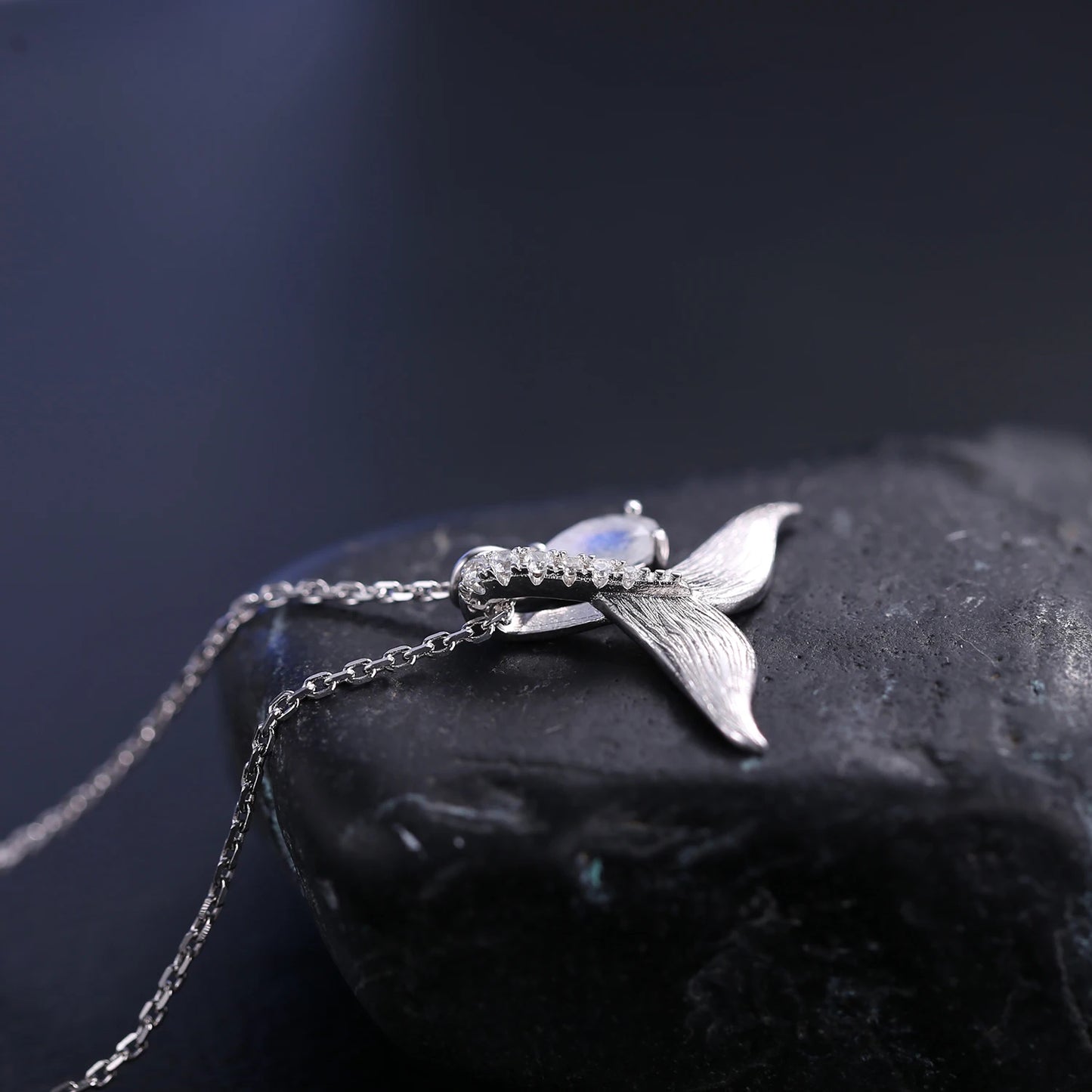 925 Sterling Silver Mermaid Necklace