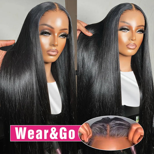 Wear Go Glueless Wig 30 34  Frontal Wig Human Hair