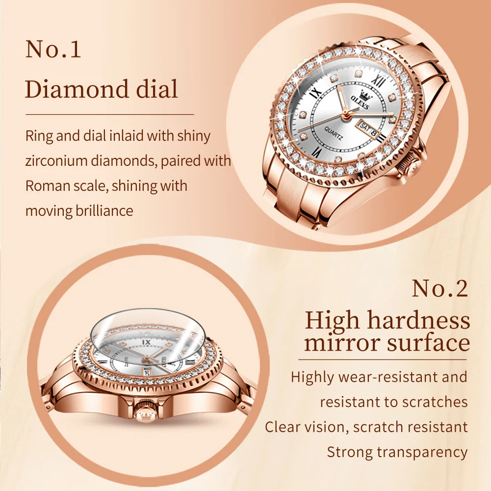 Full Diamond Women's WatchesQuartz