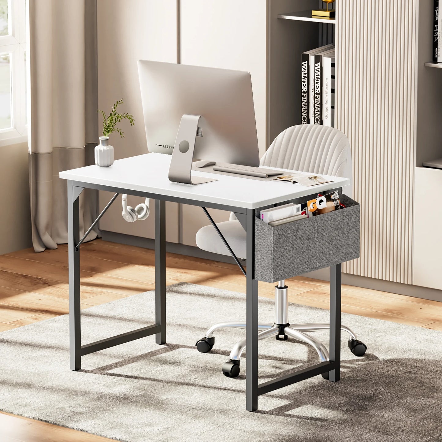 Computer Desk Writing Study Office Gaming Table Compact  Easy Assembly