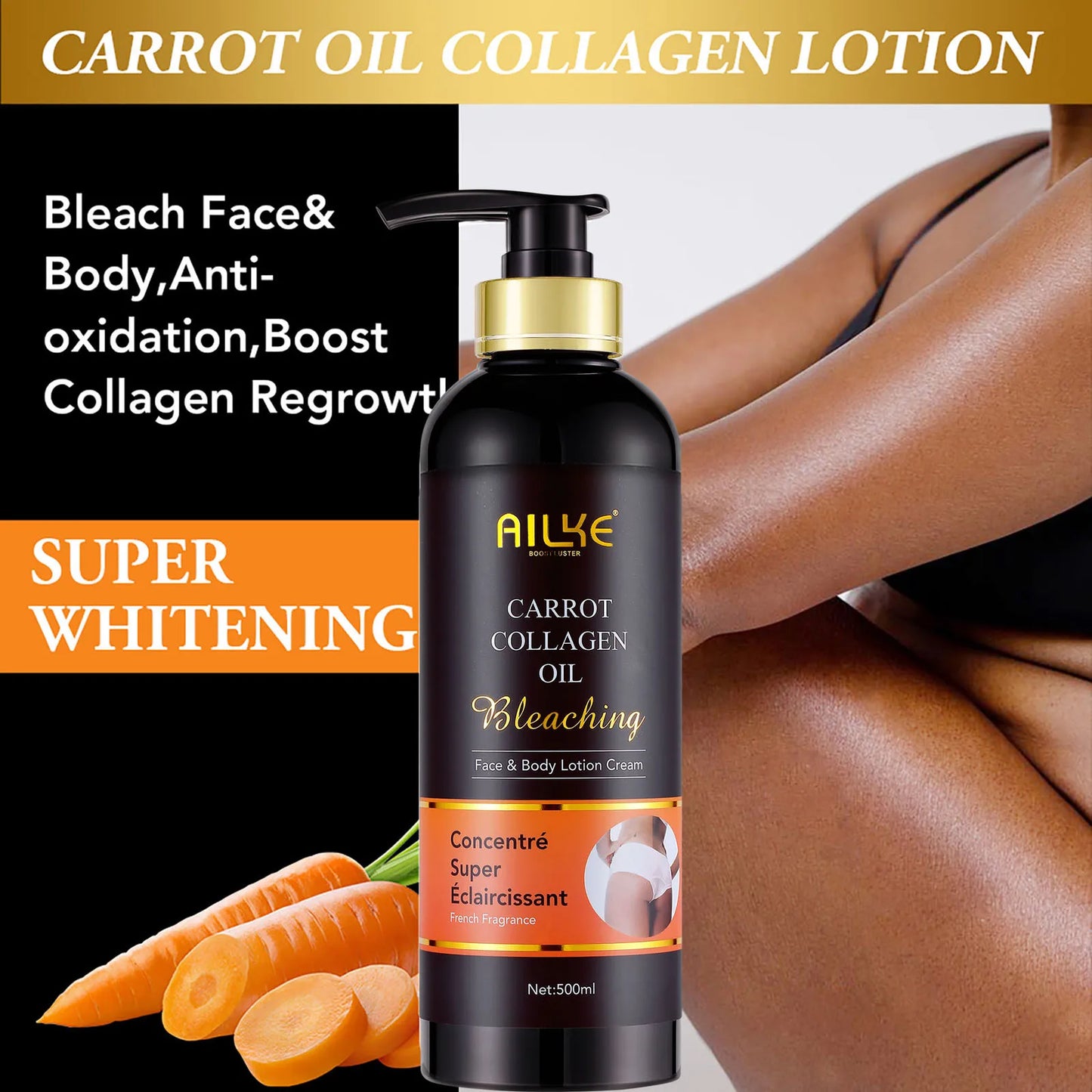 Super Bleaching Body Lotion,Black Spot Corrector.  For Face And Body