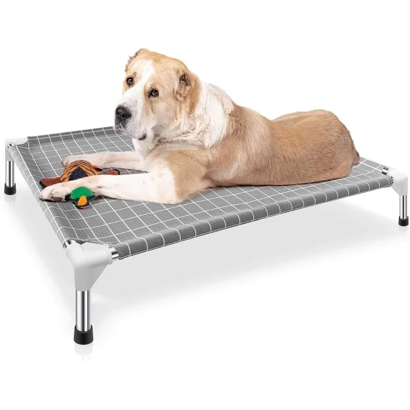 Elevated Dog Bed Pet Cot -  for Large Dogs.