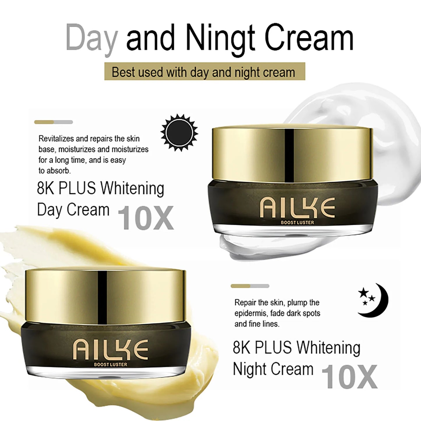 Lightening Face Cream,  With Collagen,