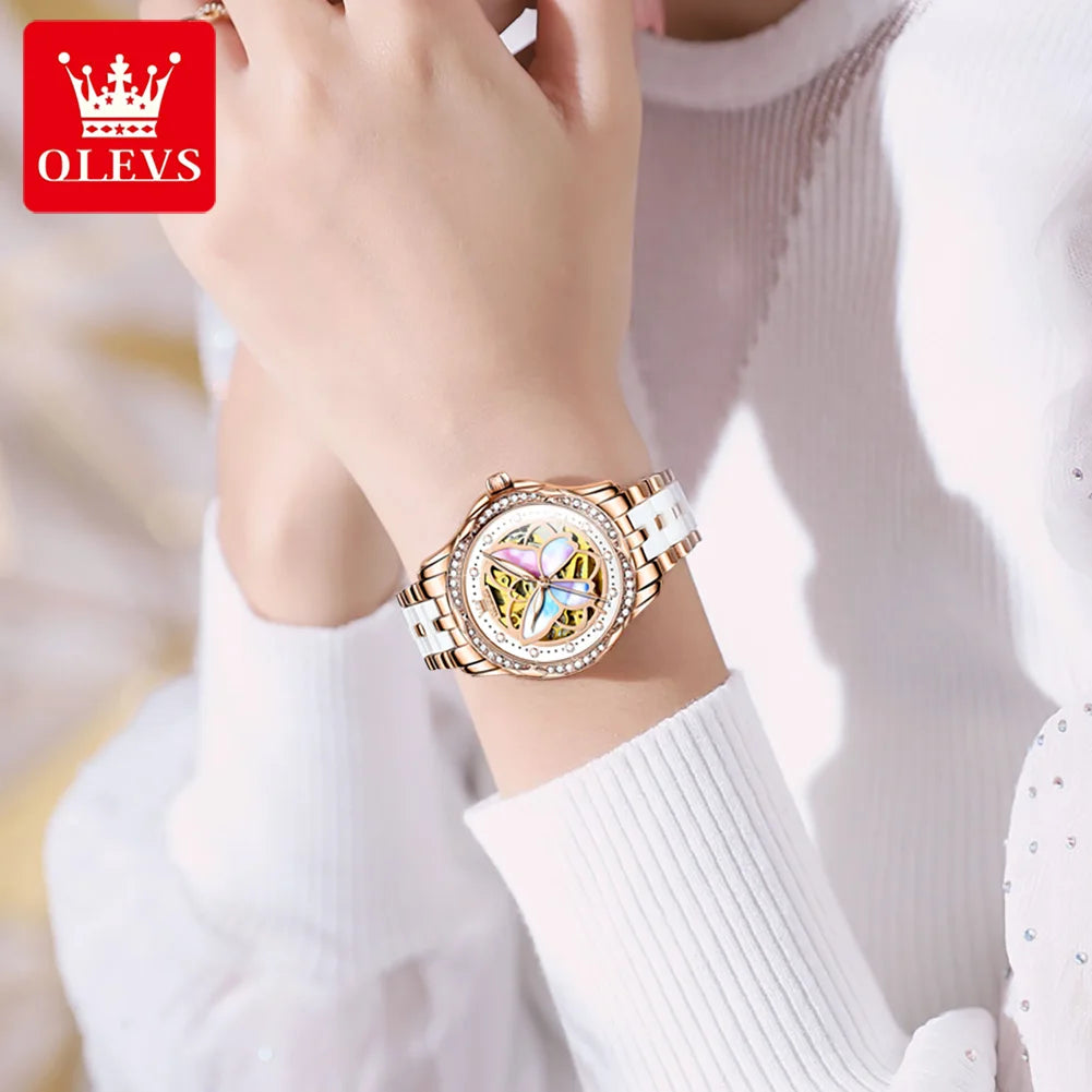 Butterfly Hollow Luxury Mechanical Watch