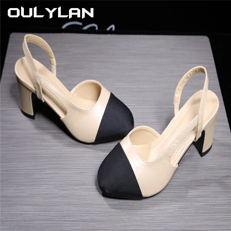 Women Shoes Summer Basic  Fashion High Heels Shoes