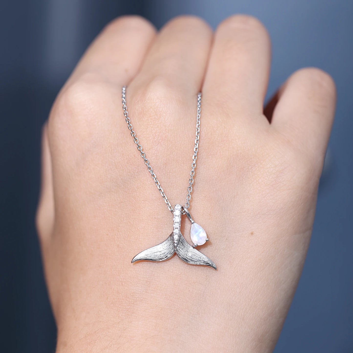 925 Sterling Silver Mermaid Necklace