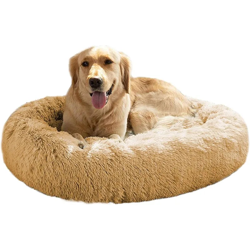 Calming Dog Bed (L/XL/XXL/XXXL) for Medium,  Large Dogs Up to 25/35/55/100lbs