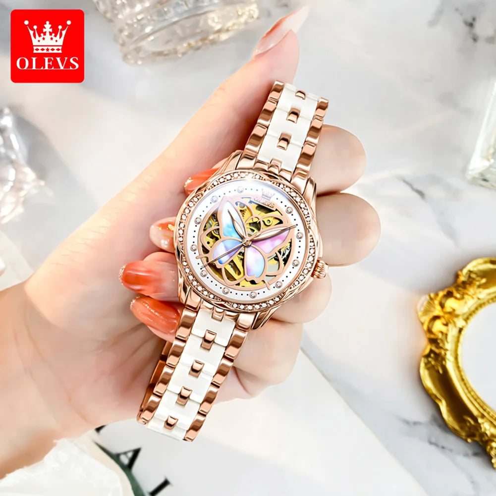 Butterfly Hollow Luxury Mechanical Watch