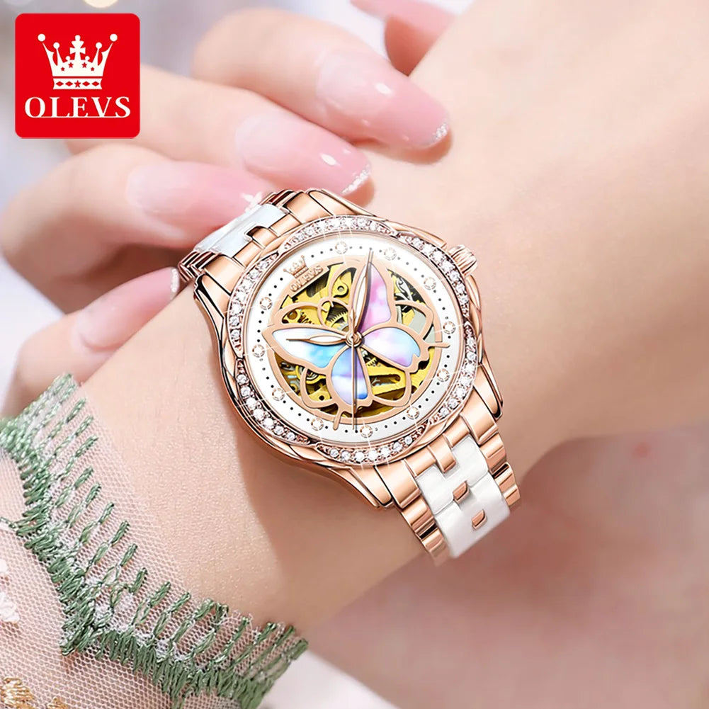 Butterfly Hollow Luxury Mechanical Watch